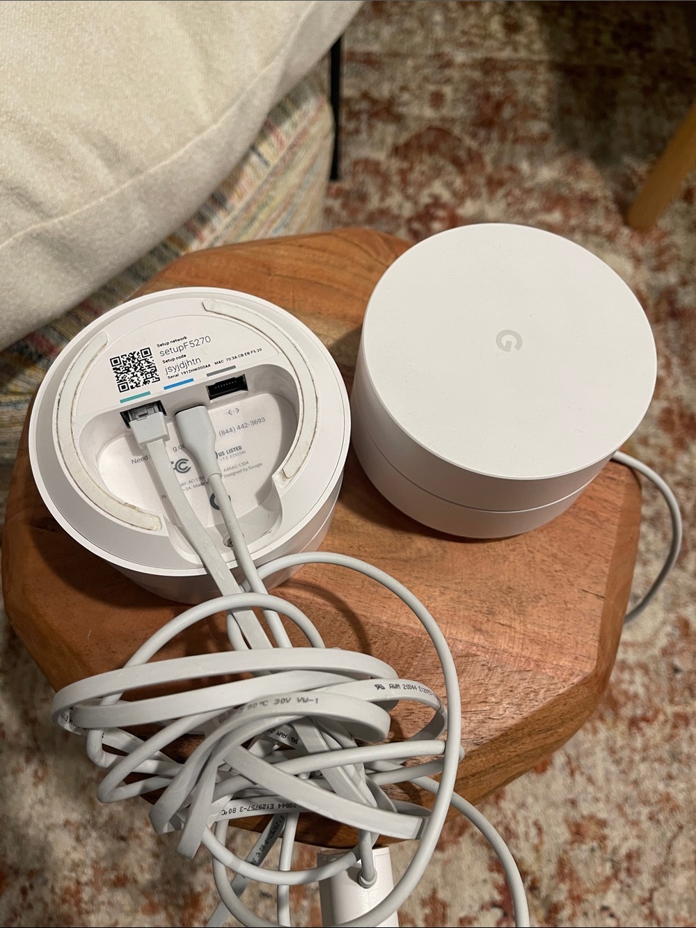 google Nest WiFi Units in White